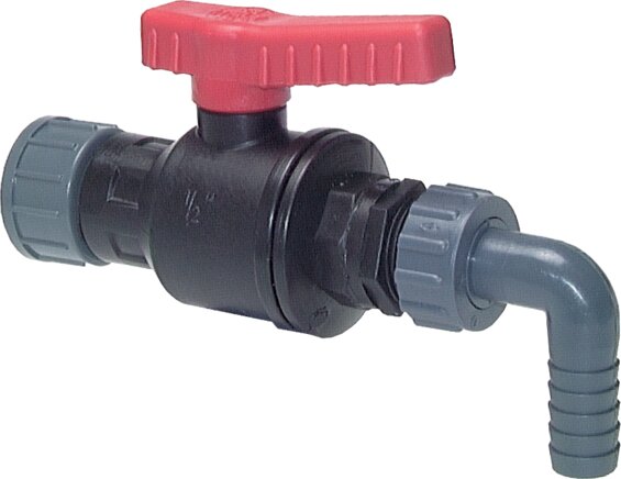 Exemplary representation: Drain ball valve