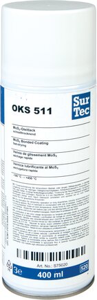 Exemplary representation: OKS MoS2 bonded coating (spray can)