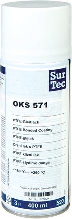 Exemplary representation: OKS PTFE bonded coating (spray can)